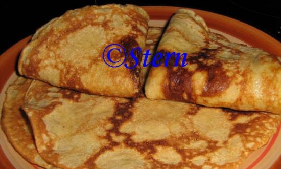 Oatmeal pancakes for breakfast