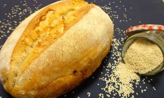 Tahini bread
