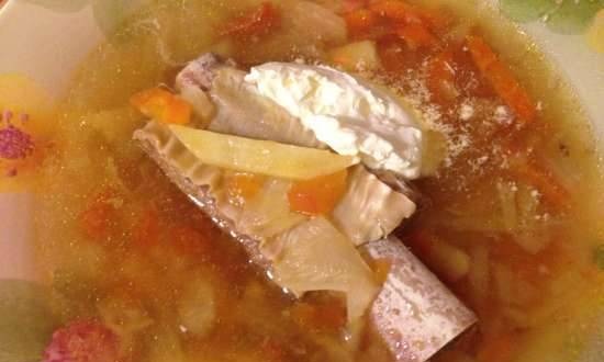 Soup A la cabbage soup (Shteba pressure cooker)