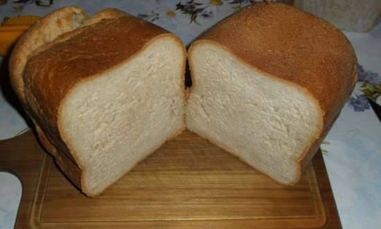 Wheat-rye "bread woman" for tea (bread maker)