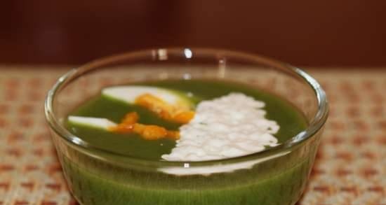 Creamy spinach soup in Profi Cook