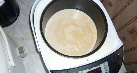 Baked milk (in the Brand 701 multicooker)
