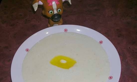 Millet porridge with banana for babies (multi-blender Profi Cook PC-MSM1024)
