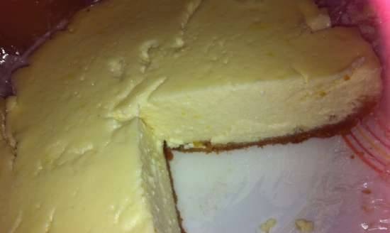 Cheesecake de cuajada en una multicocina Redmond RMC-01