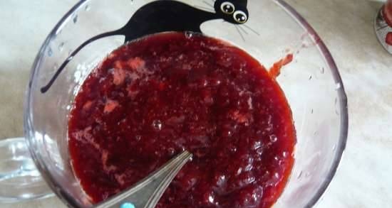 Frozen strawberry jam (multicooker Brand 701)