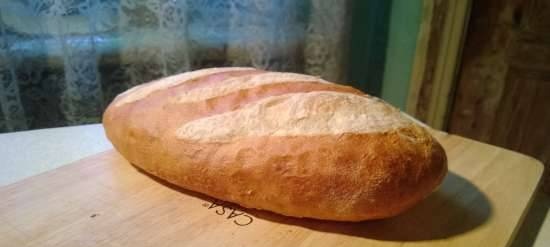 Búza kenyér érett tésztán (Pate Fermentee) Jeffrey Hamelman