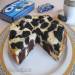 Brownie-cheesecake met Oreo-koekjes in Brand 701 multicooker