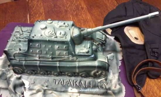 Tank cake (master class)