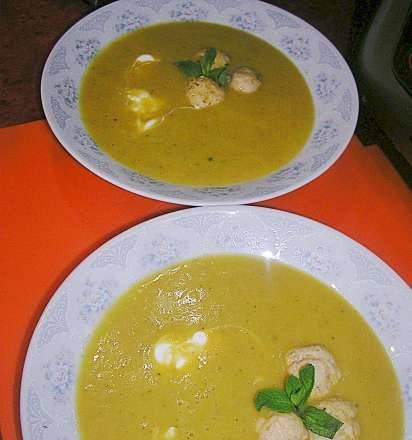 Fish soup with vegetables and meatballs (Multi-blender Profi Cook PC-MCM1024)