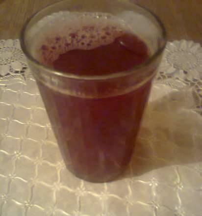 Mulberry-sinaasappeldrank (soepblender Tristar BL - 4433)