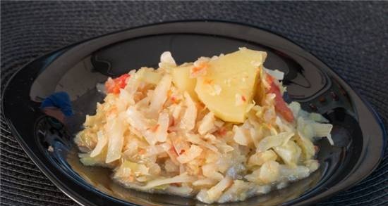 Braised cabbage in Brand 6051