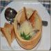 מרק תפוחי אדמה קרמי עם כרישה וטוסט (מותג 701 לבישול רב-תכליתי)