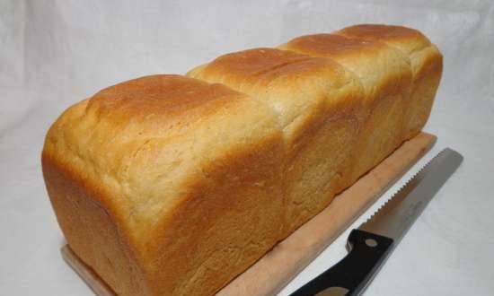 לחם טוסט מבושל עם קמח כוסמין