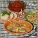 Sopa con albóndigas y arroz (multicocina Marca 701)