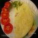 Omelet met worst en kaas (snelkookpan Polaris 0305)