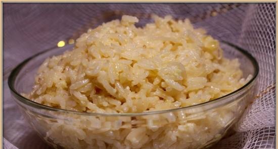 Rice with sour cream (multicooker-pressure cooker Steba DD1)
