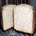 Wheat bread with hop sourdough in a bread maker