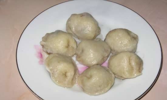 Dumplings en dumplings met linzen
