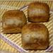 Portie Borodino brood uit een mengsel (Brownie maker Tristar)
