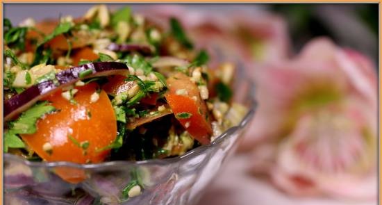 Sprouted Oat Salad