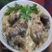 Meat with mushrooms in cheese sauce (multicooker-pressure cooker Steba DD1)