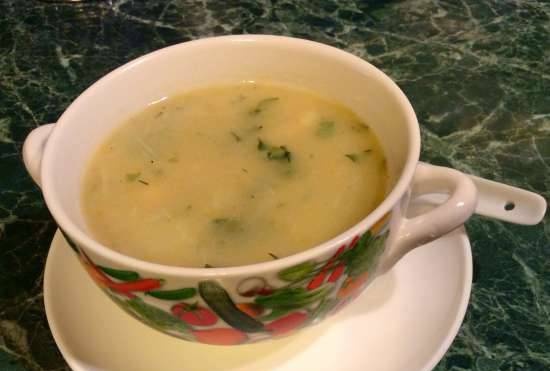 White Asparagus Soup (Moulinex Stationary Soup Blender)