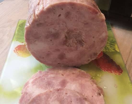 Ham met witte zijkanten (Steba DD1 Eco snelkookpan)