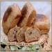 Porzione di pane profumato con erbe da una miscela (Brownie maker Tristar)