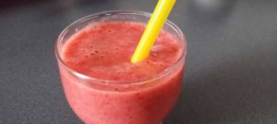 Smoothie van aardbeien en banaan in Tristar BL 4433