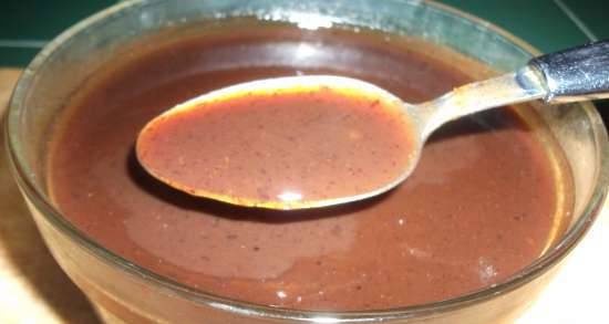 Salsa alla marmellata (pentola per minestra multi frullatore Tristar)
