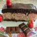 Cake - plyatsok Chocolade met een aardbeientoon