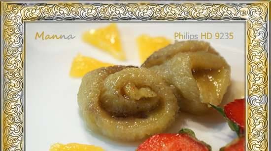 Bananas baked in the Philips HD9235 Airfryer