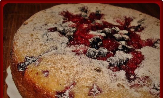 Berry pie in the Philips multicooker 3134/00