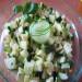Raw zucchini salad