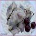 Gombóc cseresznyével és choux tészta mártással (tojás nélkül)