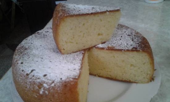 Curd cake in a slow cooker