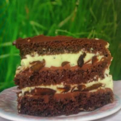 Irish cream mousse cake