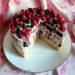 Berry souffle cake (from mascarpone)