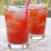 Strawberry lemonade with basil
