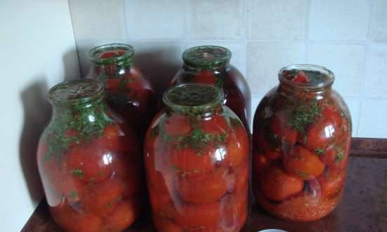 Eksperyment z pomidorami
