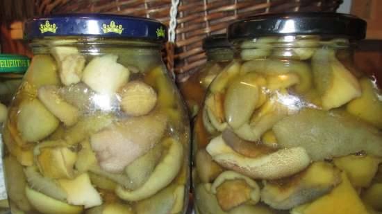 Pickled mushrooms (my grandmother's recipe)