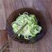 Marinated zucchini, quick salad (spiromancer)