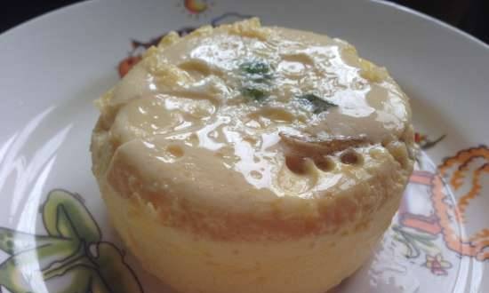 Szalonnás omlett agyagedényekben (Steba DD2)