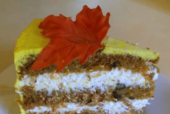 Cake "Autumn Mood" carrot