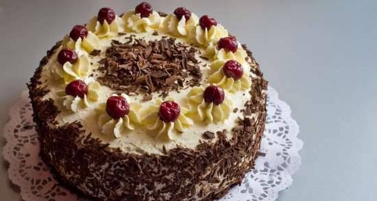 Black Forest cake (Schwarzwalder Kirschtorte)