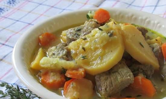 Steckruebeneintopf - rutabaga stew