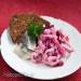 Haring salade met bieten (Heringsalat mit Roten Rueben)