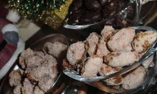 Roasted almonds with Christmas flavor (Weihnachts gebrannte Mandeln)