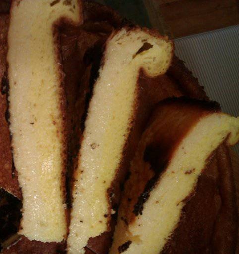 Eierschecke (eggstrimmel) Dresden skorpeløs kake