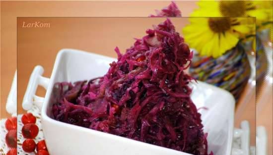 Fruchtiger Rotkohl mit Portwein (Red cabbage with fruit and port)